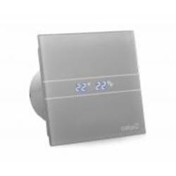 Вытяжной вентилятор Cata E-100 GSTH GLASS SILVER TIMER HYGRO 900600