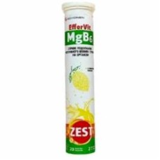 Таблетки Zest Эффервит MgB6 растворимые 20 шт./уп.