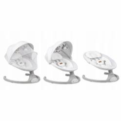 Кресло-шезлонг MoMi Kenani light gray BULE00023