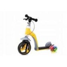Самокат-беговел MoMi Elios 2 в 1 yellow желтый ROBI00032