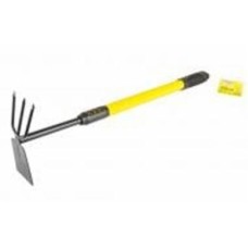 Тяпка садовая MasterTool Нептун с телескопической металлической ручкой и резиновым покрытием 630-910x190 мм (14-6176)