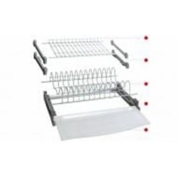 Сушилка для посуды Hafele 544.20.676 800 мм с антикоррозионным покрытием поддон из нержавейки серое крепление Сушилка для посуды Hafele 544.20.676 800 мм с антикоррозионным покрытием поддон из нержавейки серое крепление