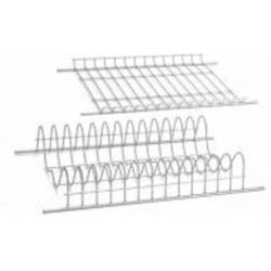 Сушилка для посуды Hafele 544.20.877 900 мм хром поддон из нержавейки серое крепление Сушилка для посуды Hafele 544.20.877 900 мм хром поддон из нержавейки серое крепление