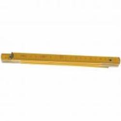 Линейка раскладная Top Tools 26C012 2 м желтый