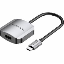 Переходник Vention USB3.1 Type-C -HDMI (F) 4K 30HZ 0,15 м серый (TDEHB)