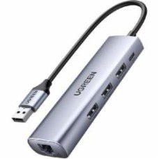 Док-станция UGREEN USB A 3.0 - HDMI/USB 3.0х3/RJ45/MICRO USB CM266 (60812)
