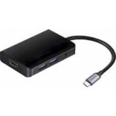 Док-станция Chieftec USB3.1 Type-C - HDMI/USB 3.0x2/USB-C/PD 60W 5-in-1 DSC-501 (DSC-501)