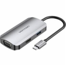 Док-станция Vention 4-in-1 100W Hub (TOAHB)