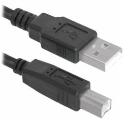 Кабель Defender USB AM-BM USB04-10 Defender 3 м черный (83764)