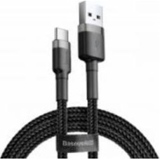 Кабель BASEUS USB 3.1 AM-Type-C M 3.0A Gray/Black 0,5 м (CATKLF-AG1)
