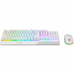 Комплект клавиатура и мышь MSI Vigor GK30 COMBO WHITE UA (S11-04UA302-CLA) Комплект клавиатура и мышь MSI Vigor GK30 COMBO WHITE UA (S11-04UA302-CLA)