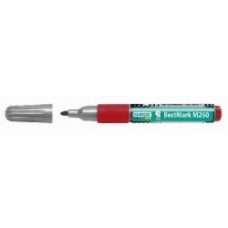 Маркер перманентный Stanger водостойкий 1-3 мм с грипом красный MARKER-PER-ST-M250-R