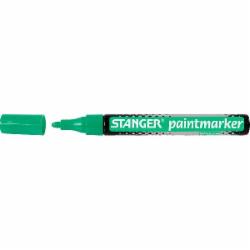Маркер перманентный Stanger 2-4 мм Paint зеленый MARKER-PER-ST-M400-G