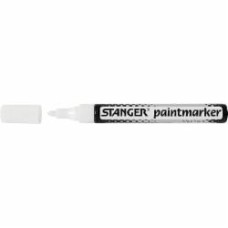 Маркер перманентный Stanger 2-4 мм Paint белый MARKER-PER-ST-M400-W