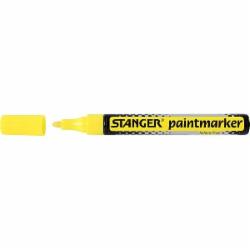 Маркер перманентный Stanger 2-4 мм Paint желтый MARKER-PER-ST-M400-Y