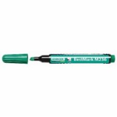 Маркер перманентный Stanger водостойкий 1-4 мм 10 шт. зеленый MARKER-PER-STM236G10