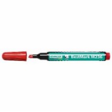 Маркер перманентный Stanger водостойкий 1-4 мм 10 шт. красный MARKER-PER-STM236R10