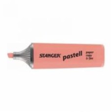 Маркер текстовый Stanger 1-5 мм пастель 10 шт. красный MARKER-TXT-STPASTR10