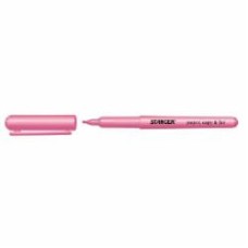 Маркер текстовый Stanger 1-3 мм 10 шт. розовый MARKER-TXT-ST-PENP10