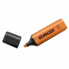 Маркер текстовый Stanger 1-5 мм 10 шт. оранжевый MARKER-TXT-STFLATO10