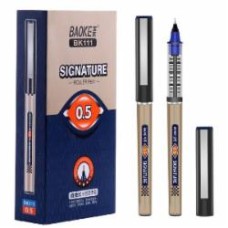 Ручка-роллер Baoke 0.5 мм синяя 12 шт. Signature (BK111-blue)