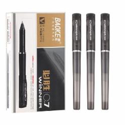 Ручка гелевая Baoke 0.7 мм черная 12 шт. Winner (PC1688-black)