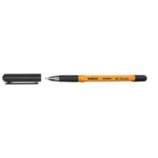 Ручка шариковая Stanger 0,7 мм с грипом черная 10 шт. Fine point (M 0.7-18000300055)