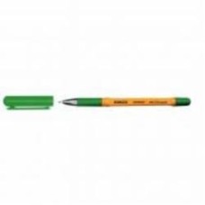 Ручка шариковая Stanger 0,7 мм с грипом зеленая 10 шт. Fine point (M 0.7-18000300058)