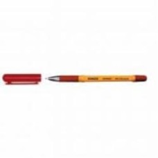 Ручка шариковая Stanger 0,7 мм с грипом красная Fine point 10 шт. (M 0.7-18000300057)