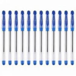 Ручка масляная Baoke 0.5 мм с грипом синяя 12 шт. Silky (B36-blue)