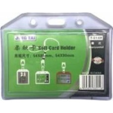 Бейдж горизонтальный мягкий PVC 50 шт. (JJ413303) H-Tone