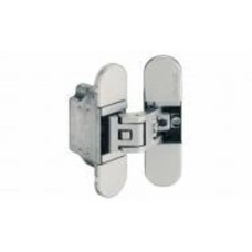 Петля Hafele 927.91.554 H7 3D 180° 111x72мм матовый хром универсальная 1 шт.