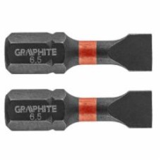 Бита GRAPHITE SL6.5 х 25 мм 2 шт. 56H511
