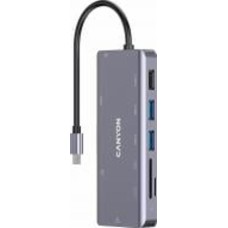 USB-хаб Canyon мультипортовый 9-в-1 USB-C (CNS-TDS11)