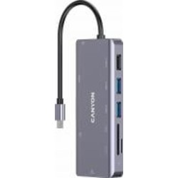 USB-хаб Canyon мультипортовый 9-в-1 USB-C (CNS-TDS11)
