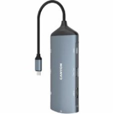 USB-хаб Canyon мультипортовый 8-в-1 14K UHD DS-15 (CNS-TDS15)