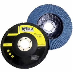 Круг лепестковый Werk Цирконий Т27 125 мм P120 76096