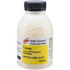 Тонер Static Control HP CLJ Enterprise Universal 40г (MPTCOL-40B-YOS-P) yellow