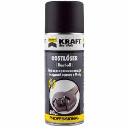 Проникающая смазка PRESTO MOS2 KW KF004 KRAFT 400 мл