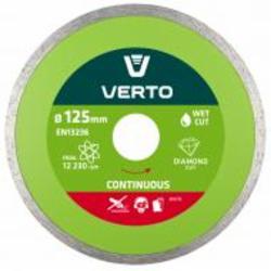 Диск алмазный отрезной Verto 125x2,0x22,2 61H3T5