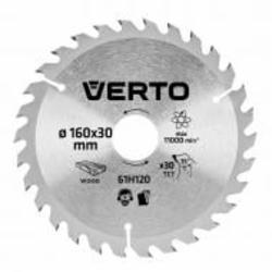 Пильный диск Verto 160x30x1,4 Z30 61H120
