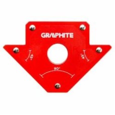 Угольник магнитный GRAPHITE 102х155х17 мм 56H902