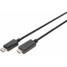 Кабель Digitus DisplayPort - HDMA UHD 4K M/M type A 2 м черный (AK-340303-020-S)