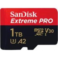 Карта памяти SanDisk microSDXC 1 ТБ UHS-I Class 3 (U3) (SDSQXCD-1T00-GN6MA) Extreme PRO + SD Adapter