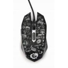 Мышка Gembird 6 кнопок, USB интерфейс, подсветка black (MUS-6B-GRAFIX-01)