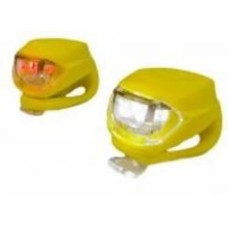 Комплект мигалок GOODBIKE SILICON LED в силиконовом корпусе 2 шт. желтый