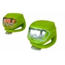 Комплект мигалок GOODBIKE SILICON LED в силиконовом корпусе 2 шт. зеленые