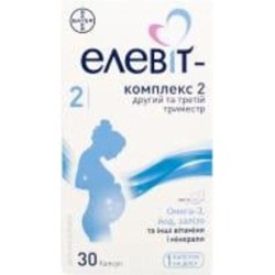 Элевит-комплекс Bayer 2 таблетки 30 шт./уп.