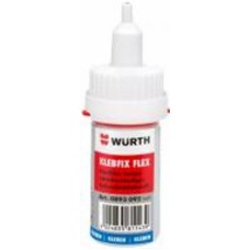 Клей WURTH Klebfix Flex (0893092) черный 20 г