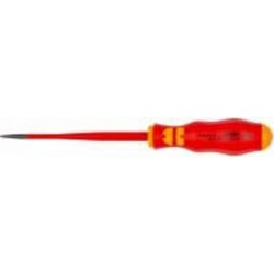 Отвертка WURTH шлицевая VDE SLIM-версия 0,4X2,5X80 Zebra 061363125